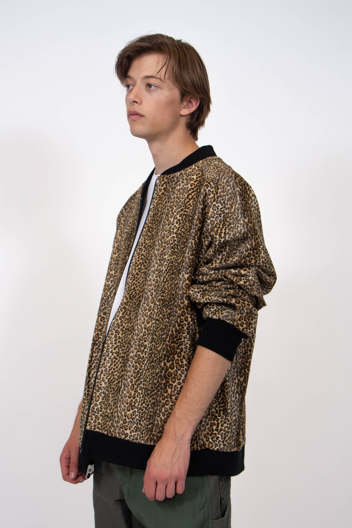 【希少】needles Rib Collar Jacket レオパード 黒 S 希少】needles Rib Collar Jacket レオパード 黒 S - メルカリ