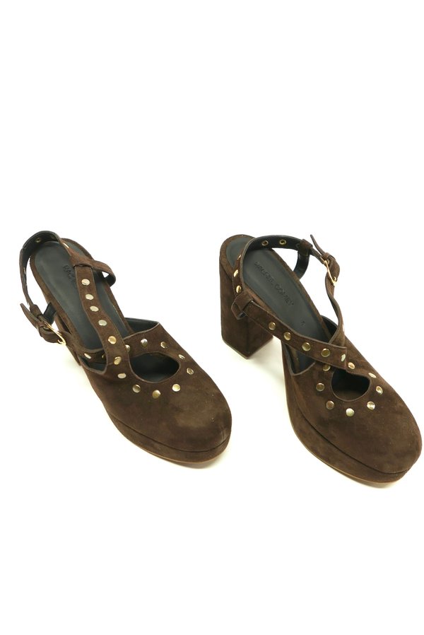 Rachel Comey Ballast Heel - Dark Brown Rachel Comey Ballast Heel - Dark Brown