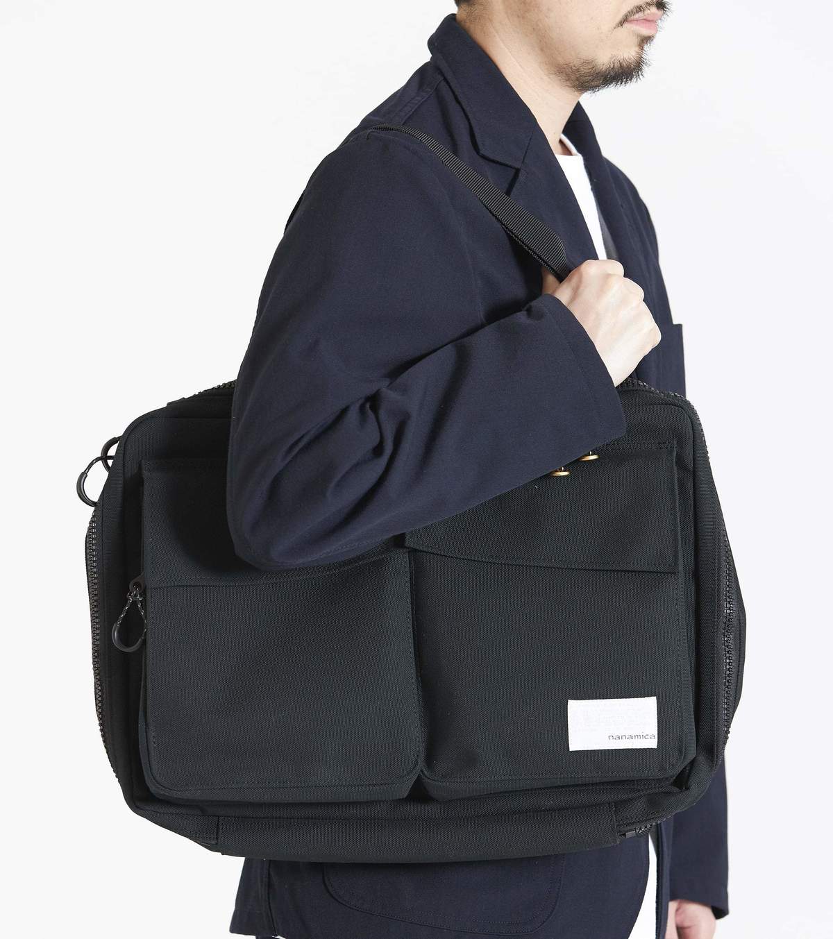 Nanamica 3way Briefcase - Navy | Garmentory