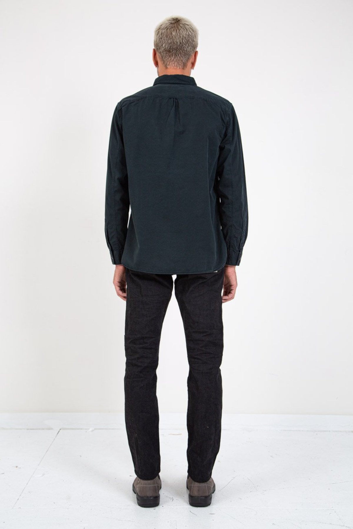 RRL RAILMAN WORKSHIRT - Black | Garmentory RRL RAILMAN WORKSHIRT - Black | Garmentory