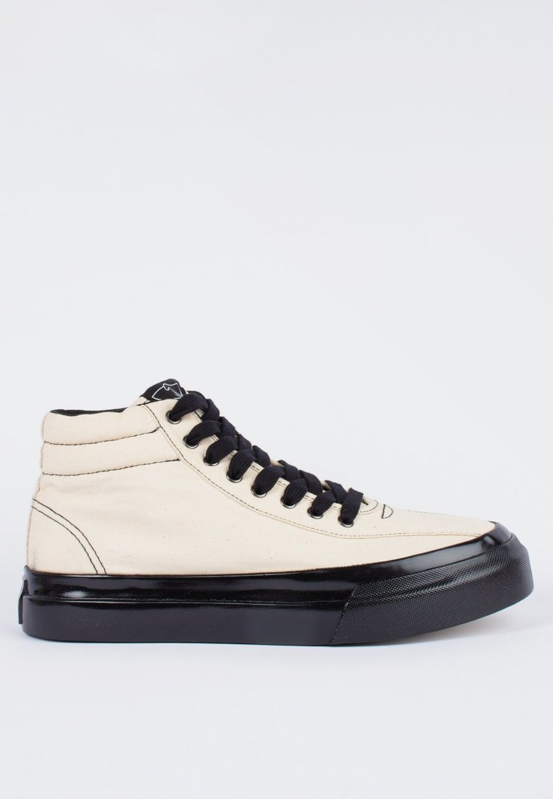 【STEPNEY WORKERS CLUB】VARDEN CANVAS キャンバススニーカー VARDEN CANVAS BLACK – S.W.C - Stepney Workers Club
