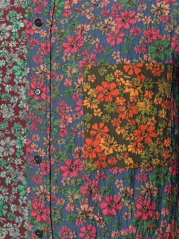 Henrik Vibskov Growing Shirt - Mixed Flowers Jacquard | Garmentory