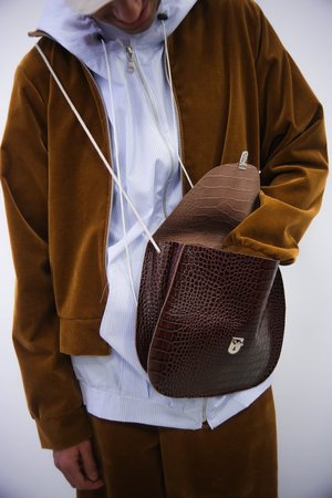 Camiel Fortgens Leather Shoulder Bag - Cognac | Garmentory