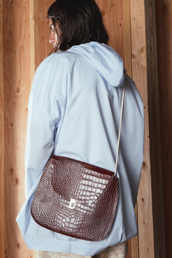 Camiel Fortgens Leather Shoulder Bag - Cognac | Garmentory