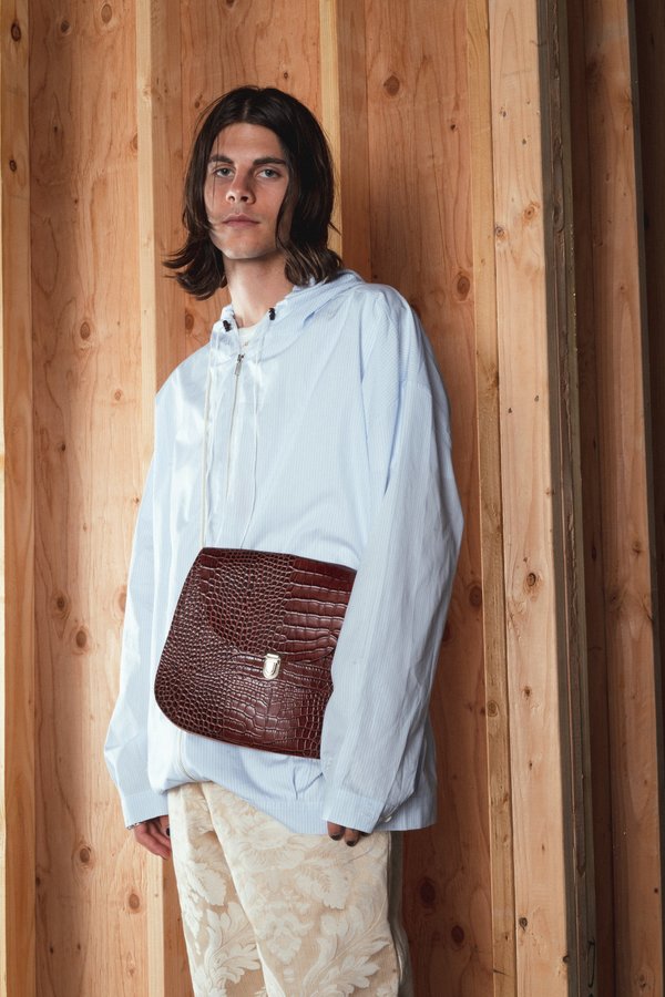 Camiel Fortgens Leather Shoulder Bag - Cognac | Garmentory