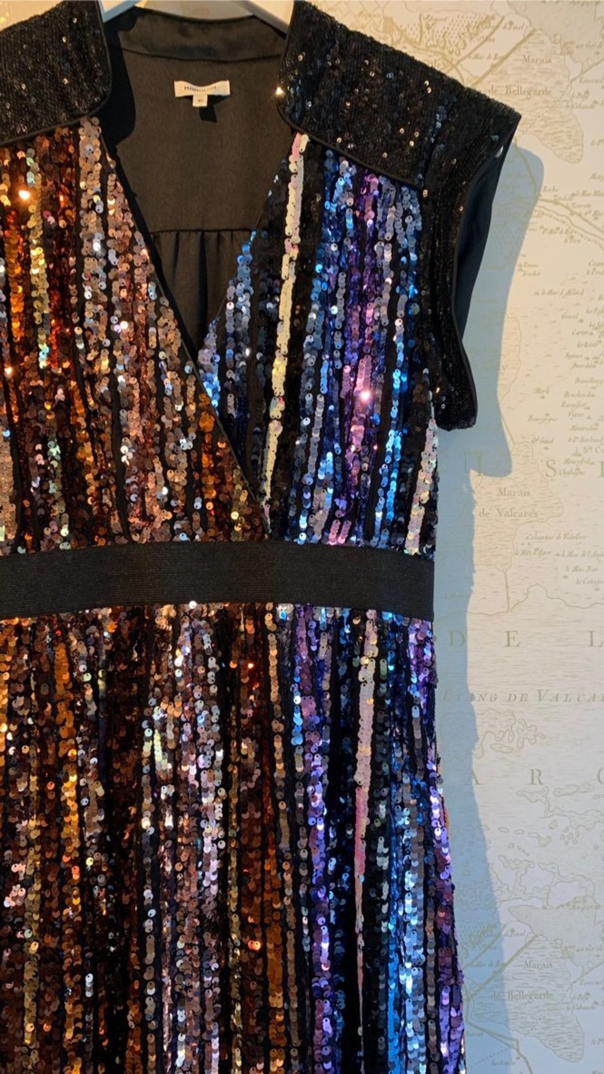 free people dance til dawn sequin dress Dance 'Til Dawn Halterneck Sequin Party Dress Rose Gold
