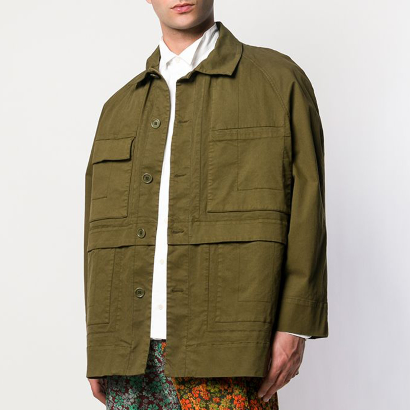 HENRIK VIBSKOV ミリタリージャケット 新品タグ付き Henrik Vibskov Landmark Jacket - Military Olive | Garmentory