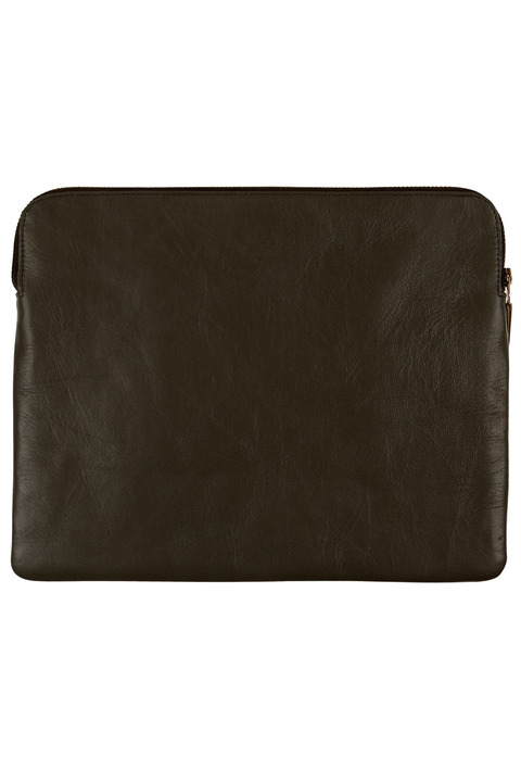 Laura Siegel Bandhani leather clutch Laura Siegel Bandhani leather clutch