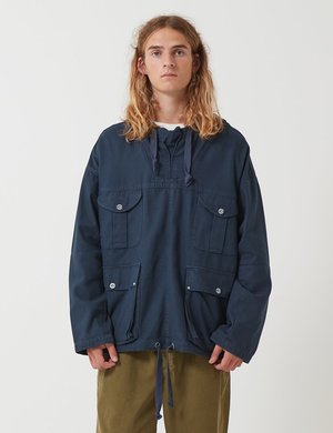 Nigel Cabourn British Army Smock Jacket - Black Navy | Garmentory