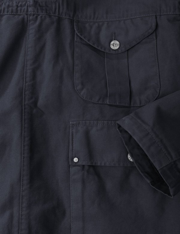Nigel Cabourn British Army Smock Jacket - Black Navy | Garmentory
