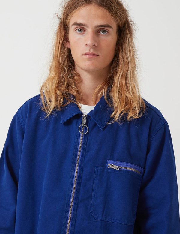 Nigel Cabourn Welders Jacket - Royal Blue Nigel Cabourn Welders Jacket - Royal Blue