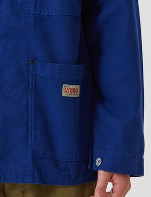 Nigel Cabourn Welders Jacket - Royal Blue Nigel Cabourn Welders Jacket - Royal Blue