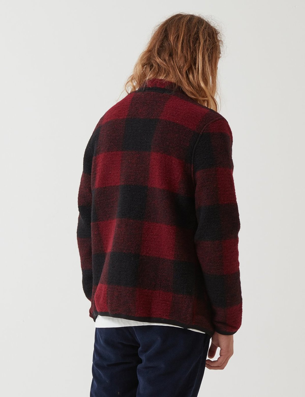 Red Pretty Wild Cozy Buffalo Plaid Jacket Women's Winter Pass