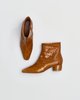 LOQ Matea Ankle Boot - Caramelo Croc - Thumbnail 1
