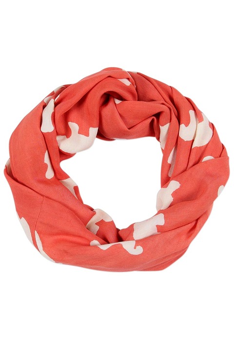 Symbology Marching Elephants Infinity Scarf Symbology Marching Elephants Infinity Scarf