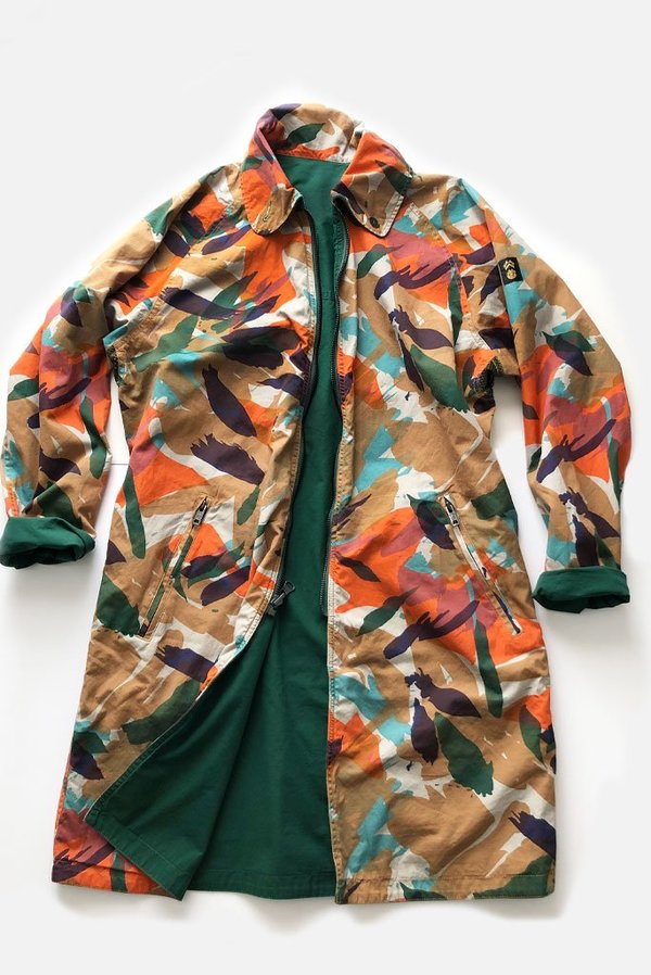 Nigel Cabourn X Element Murray Reversible jacket - Emerald Green/Multi | Garmentory Nigel Cabourn X Element Murray Reversible jacket - Emerald Green/Multi | Garmentory