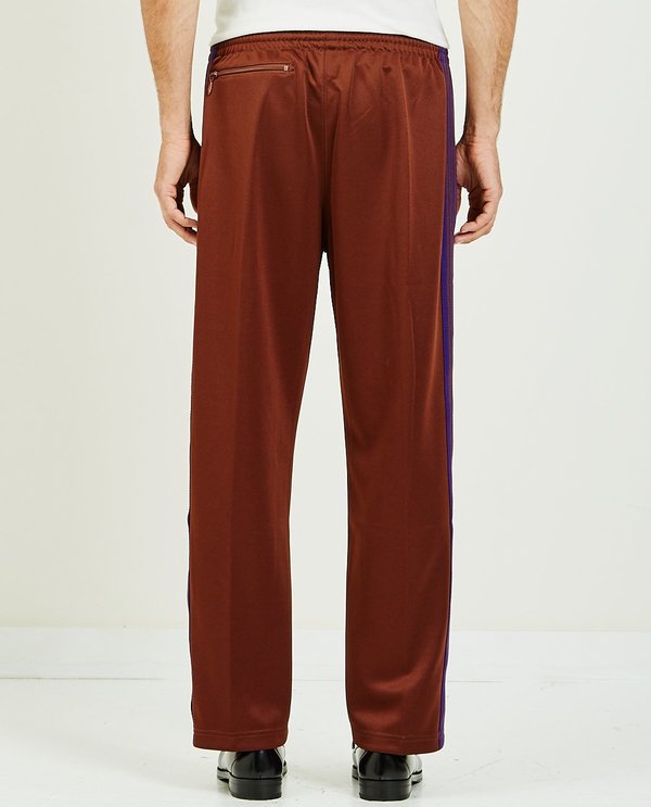 Needles TRACK PANT POLY SMOOTH - Brown | Garmentory