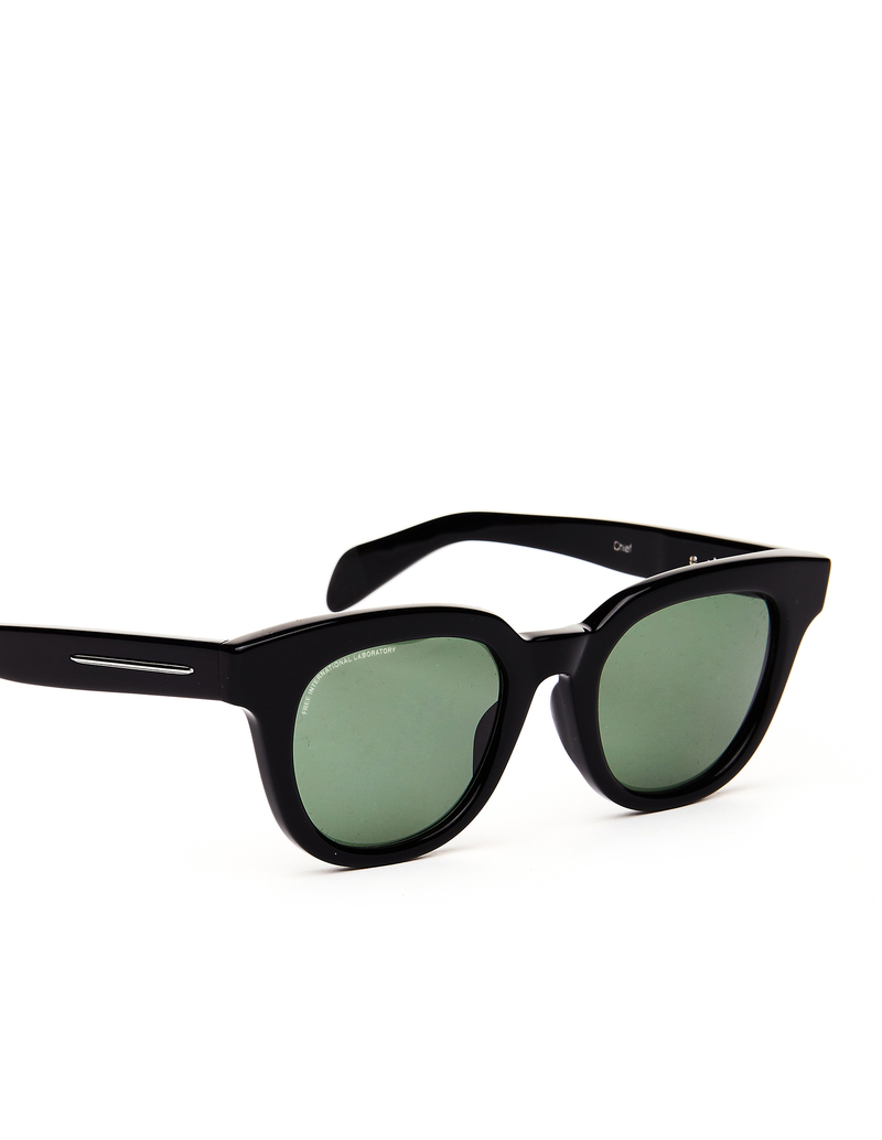 小物 visvim VIATOR SUNGLASSES CHIEF BLACK Visvim Chief Sunglasses - Black | Garmentory