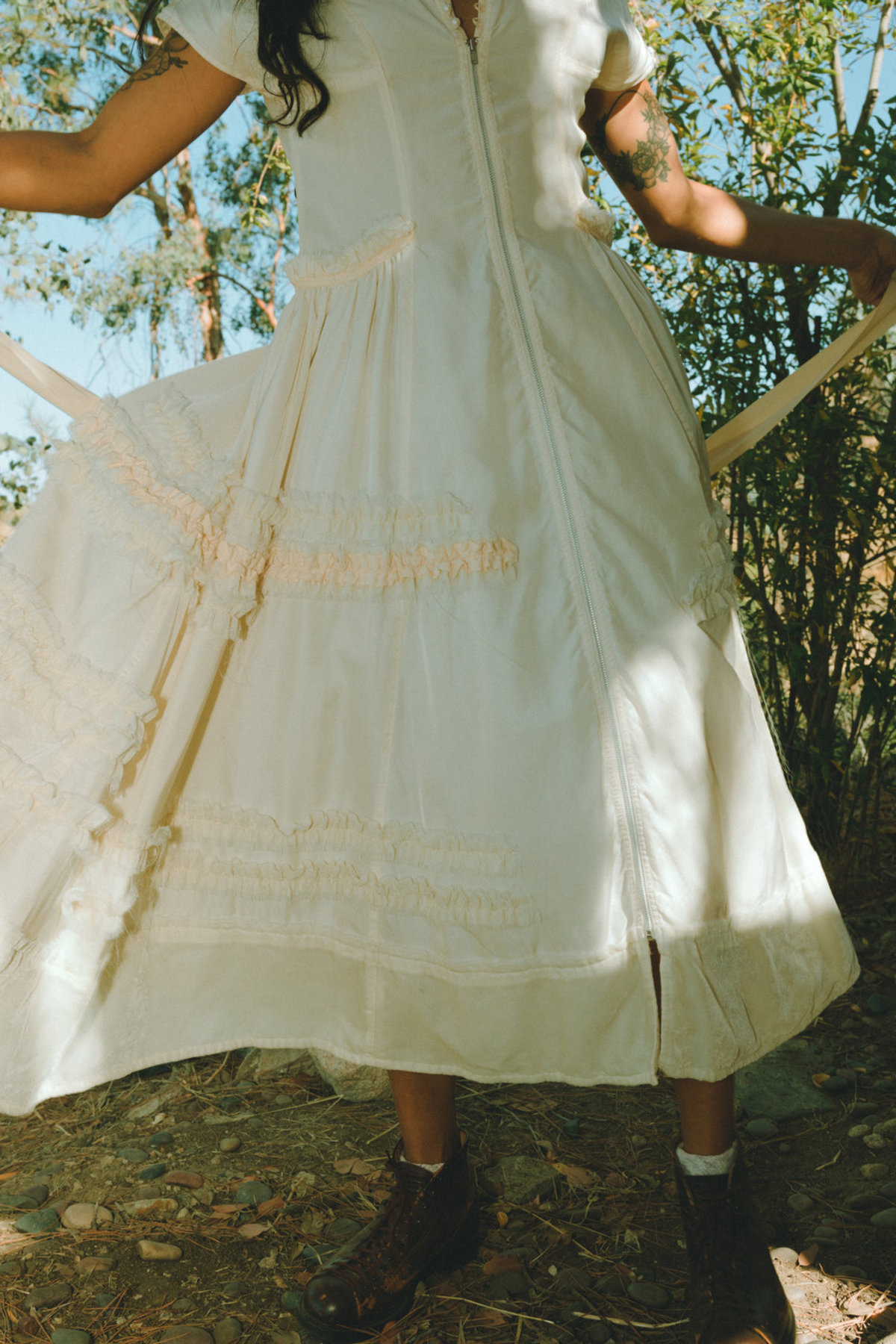 TreatÜrself special Vintage dress Victorian bustle dress | DressArtMystery – Dress Art Mystery