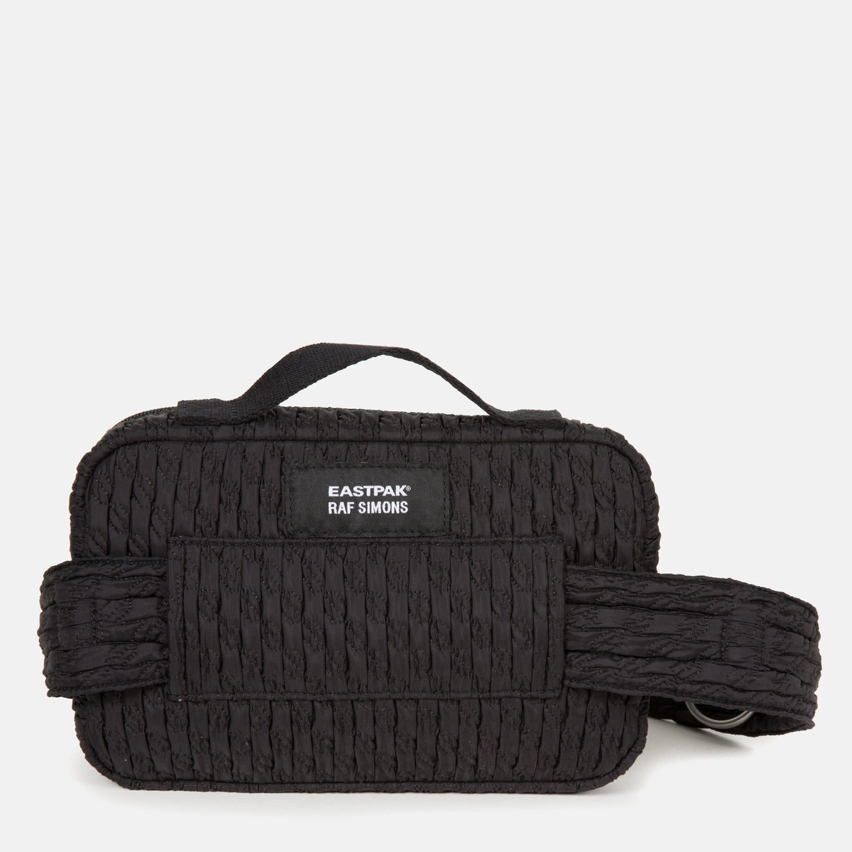 Raf Simons X Eastpak Loop Waist Bag - Black Matlasse | Garmentory