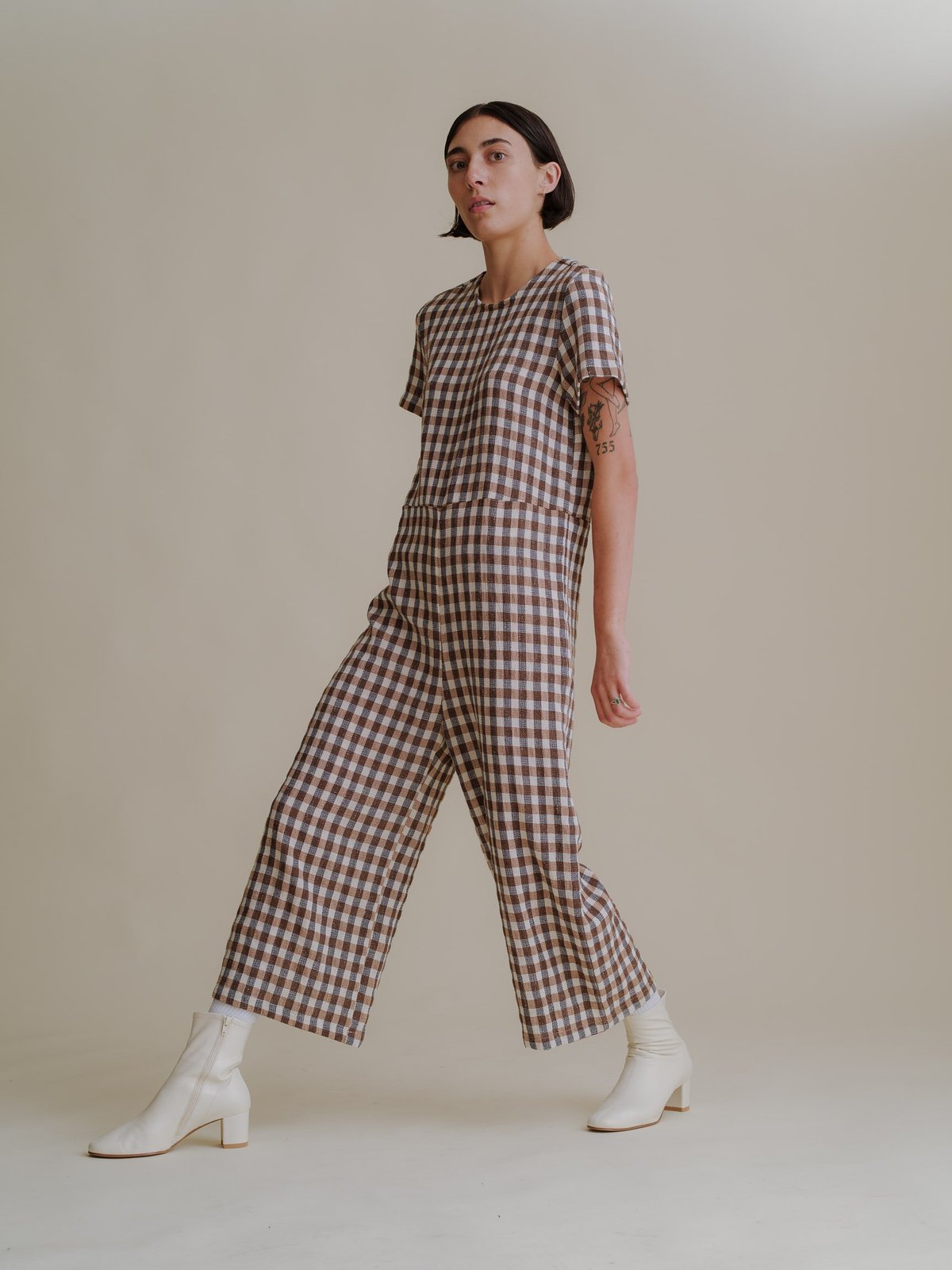Luisa Jumpsuit in Black by Rita Row