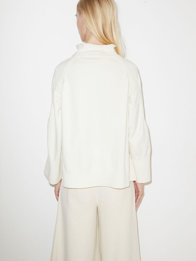 by malene birger ニット ケーブルニット 白 ホワイトΩ