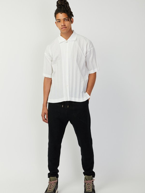 Issey Miyake Homme Plisse Edge Shirt - White | Garmentory