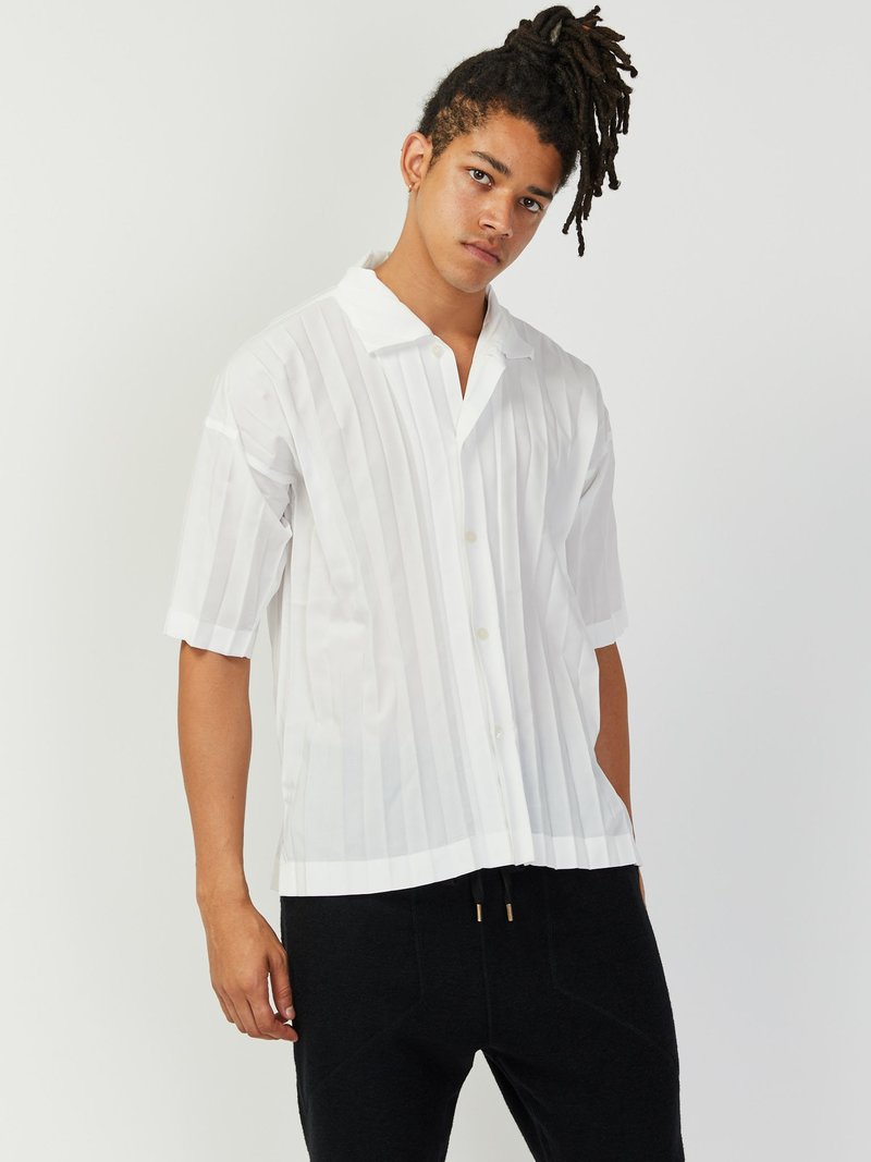 ３日まで　HOMME PLISSÉ ISSEY MIYAKE エッジシャツ Edge Shirt
