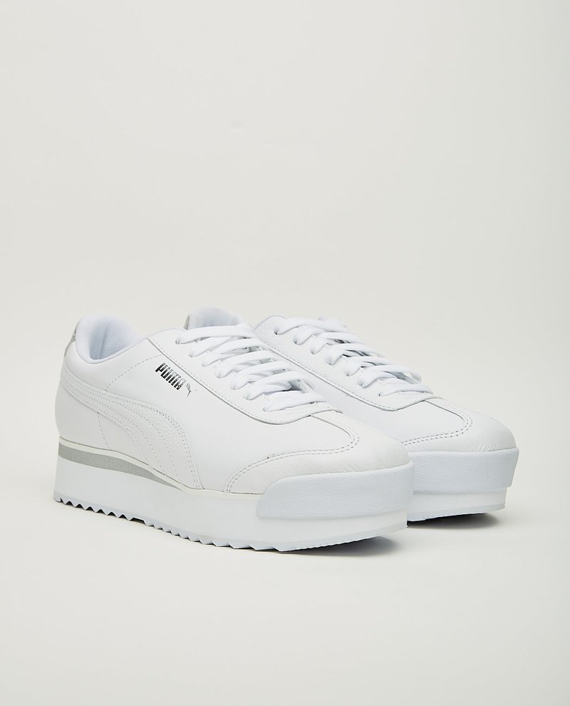 Puma ROMA AMOR SNEAKER - White/Silver | Garmentory