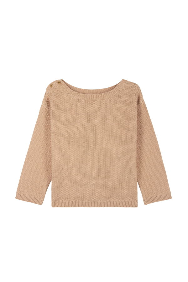 kids le petit germain Fjord Sweater - Powder