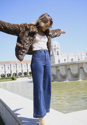 Yuka Paris Venise Faux Fur Jacket - Leopard Print Yuka Paris Venise Faux Fur Jacket - Leopard Print