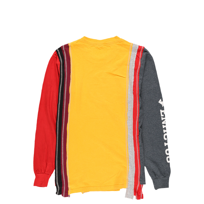 Needles 7 Cuts Long Sleeve T-Shirt - Yellow/Assorted | Garmentory