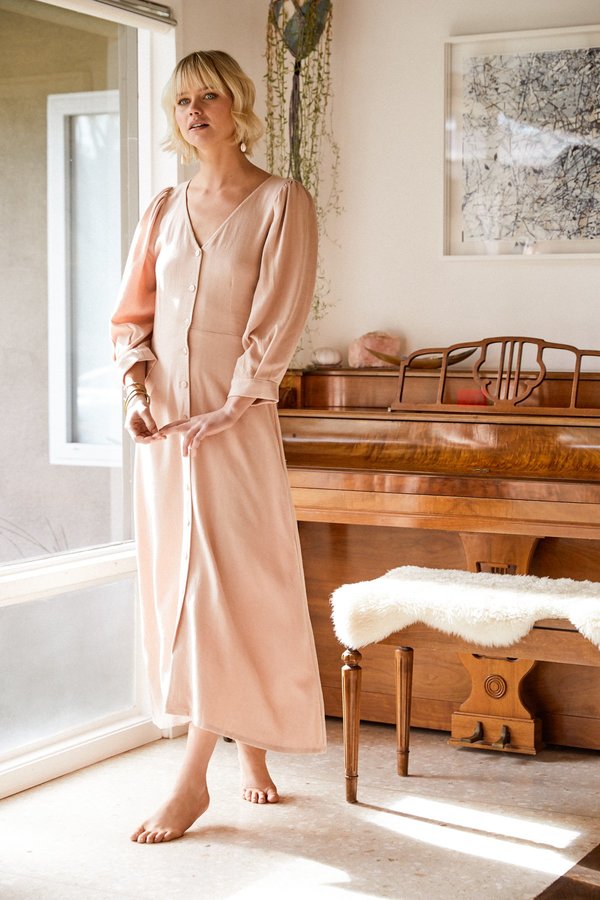 Rachel Pally Linen Agnes Dress - Sand | Garmentory