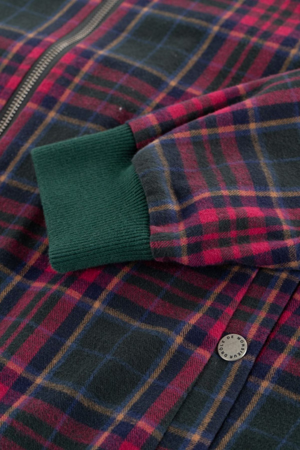 The Madras Check Long Jacket main image 0