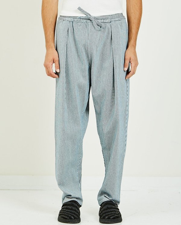 Prospective Flow Karusan Pant - Navy Stripe | Garmentory