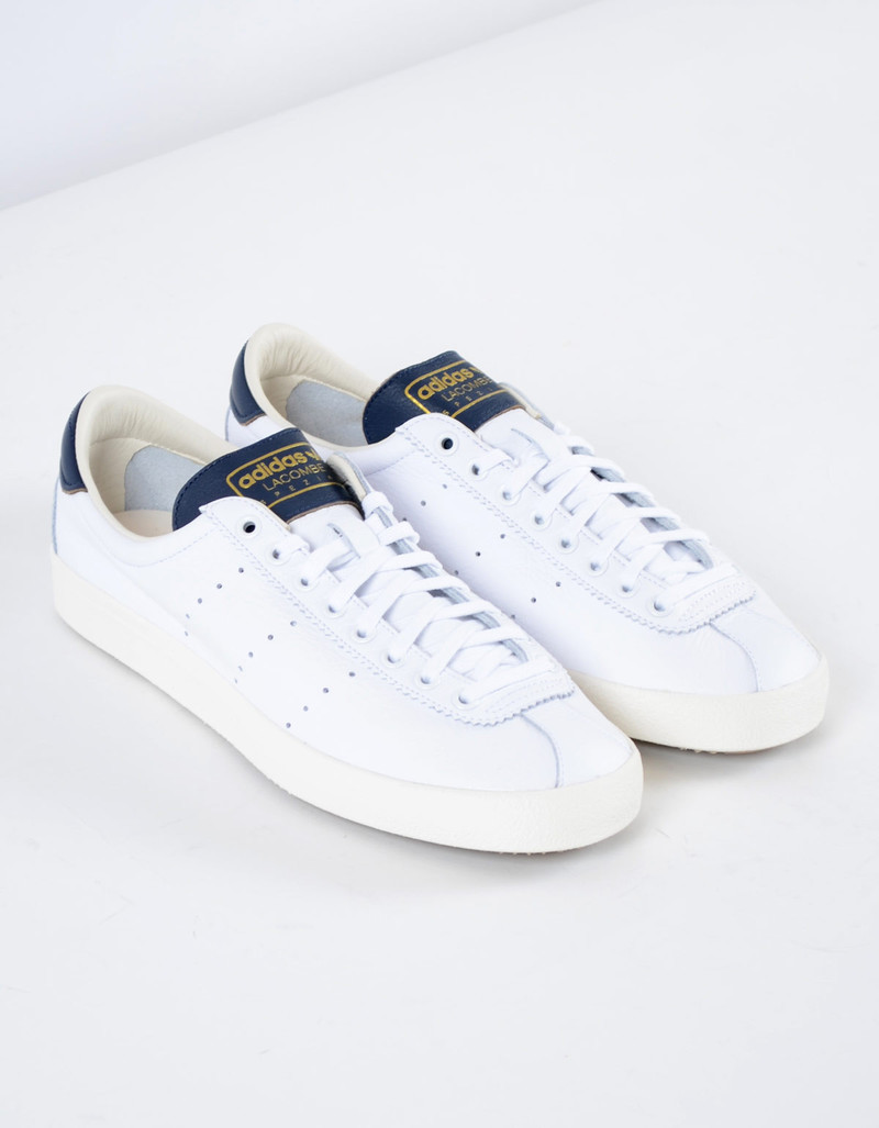 Humboldt Ca Adidas Originals Lacombe Leather Trainers White Adidas Spezial  White Sneakers Lacombe SPZL Retro Trainers