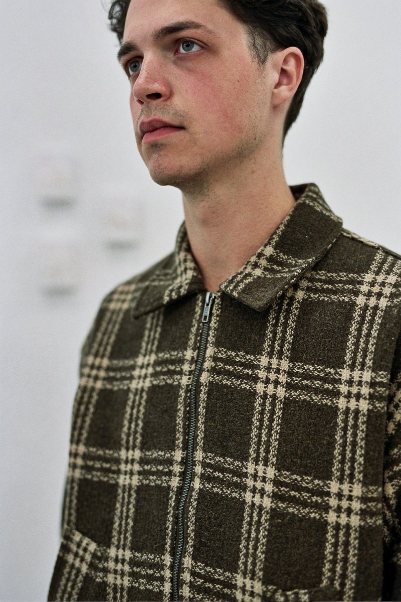 s.k. manor hill Hackney Jacket チェック