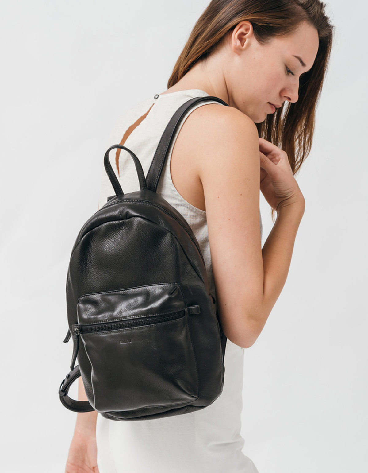 baggu backpack leather Medium Nylon Dove this streamlined Baggu backpack is sleek enough to tote to the office. Baggu Leather Backpack Baggu Canvas