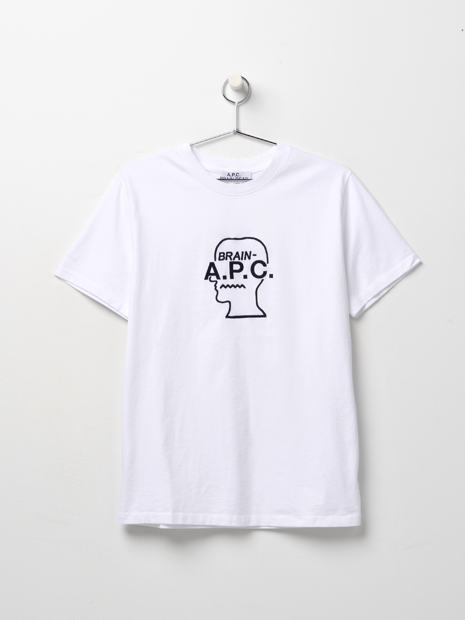 A.P.C. Spooky Brain Dead T-Shirt - White | Garmentory