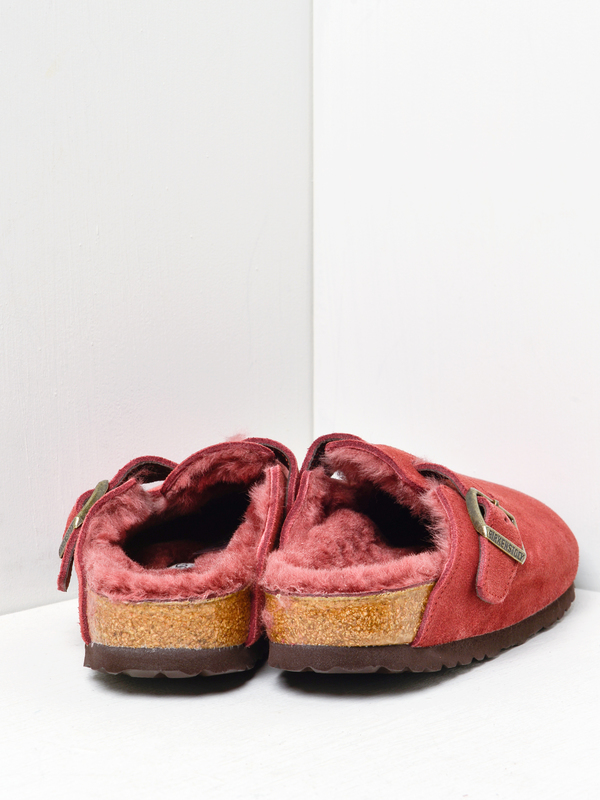 antique port suede birkenstocks