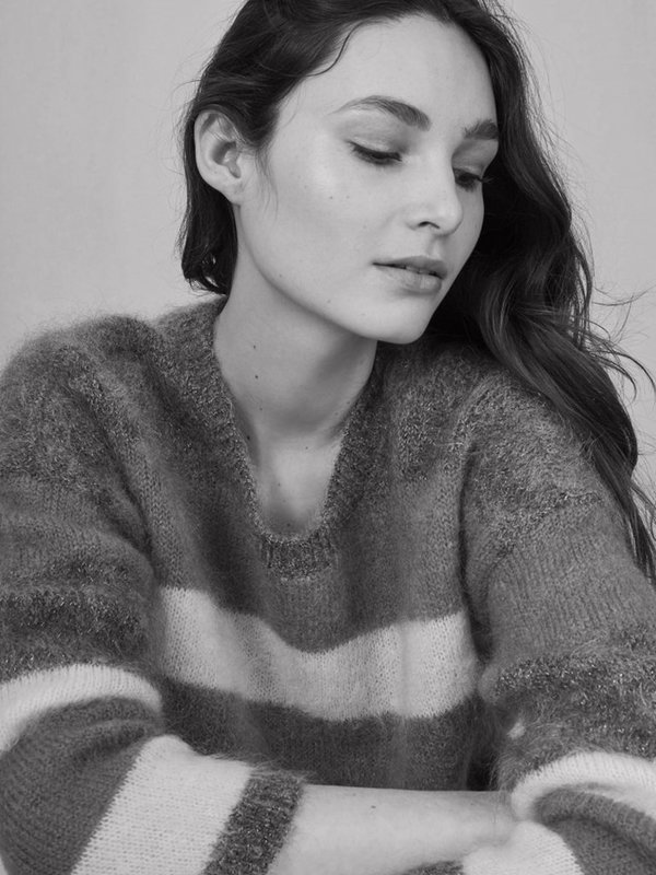 Des Petits Hauts Danvers Knit Sweater - Block Stripe Des Petits Hauts Danvers Knit Sweater - Block Stripe