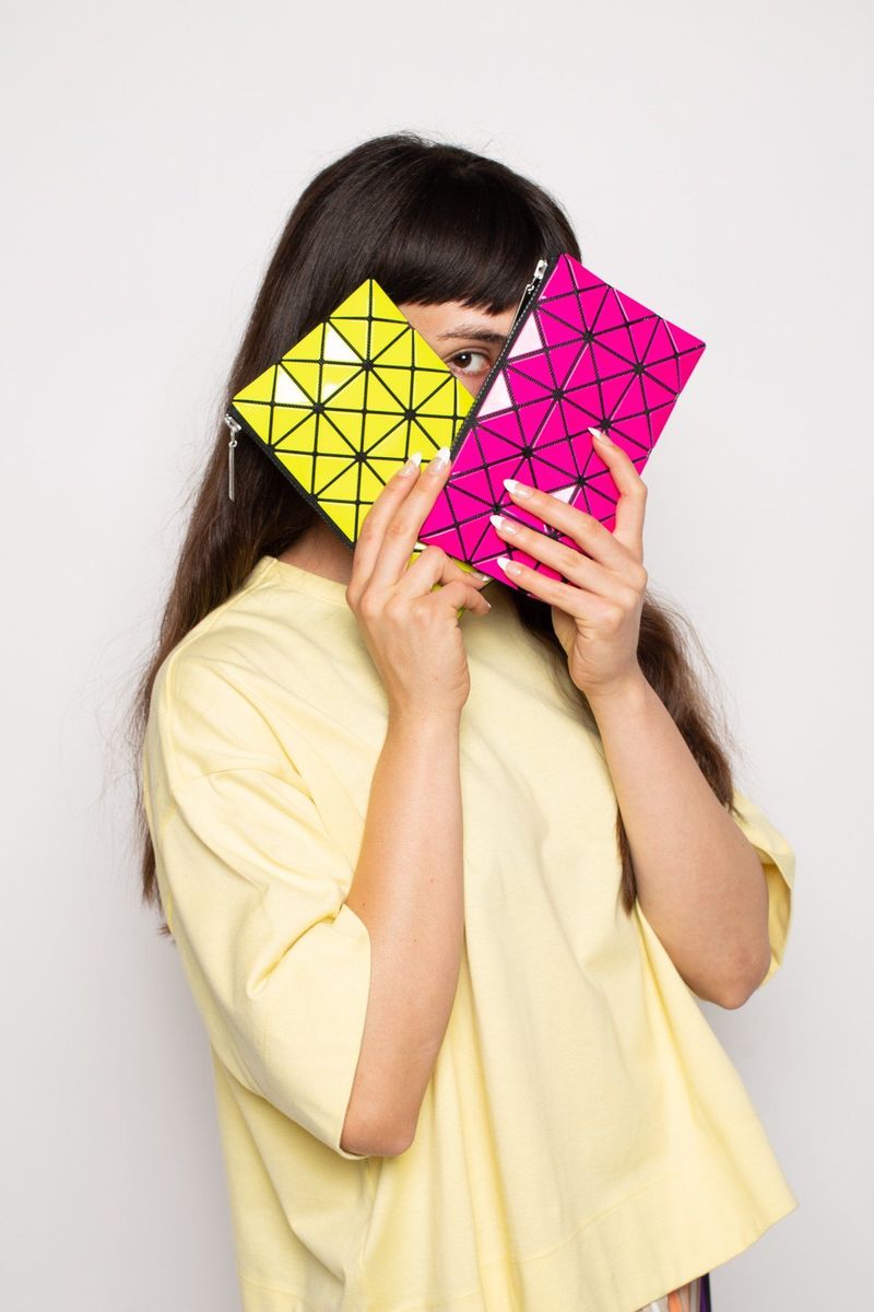 Issey Miyake Bao Bao Prism Flat Pouch | Garmentory