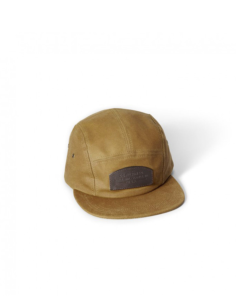 Filson 5-Panel Cap Dark Tan | Garmentory