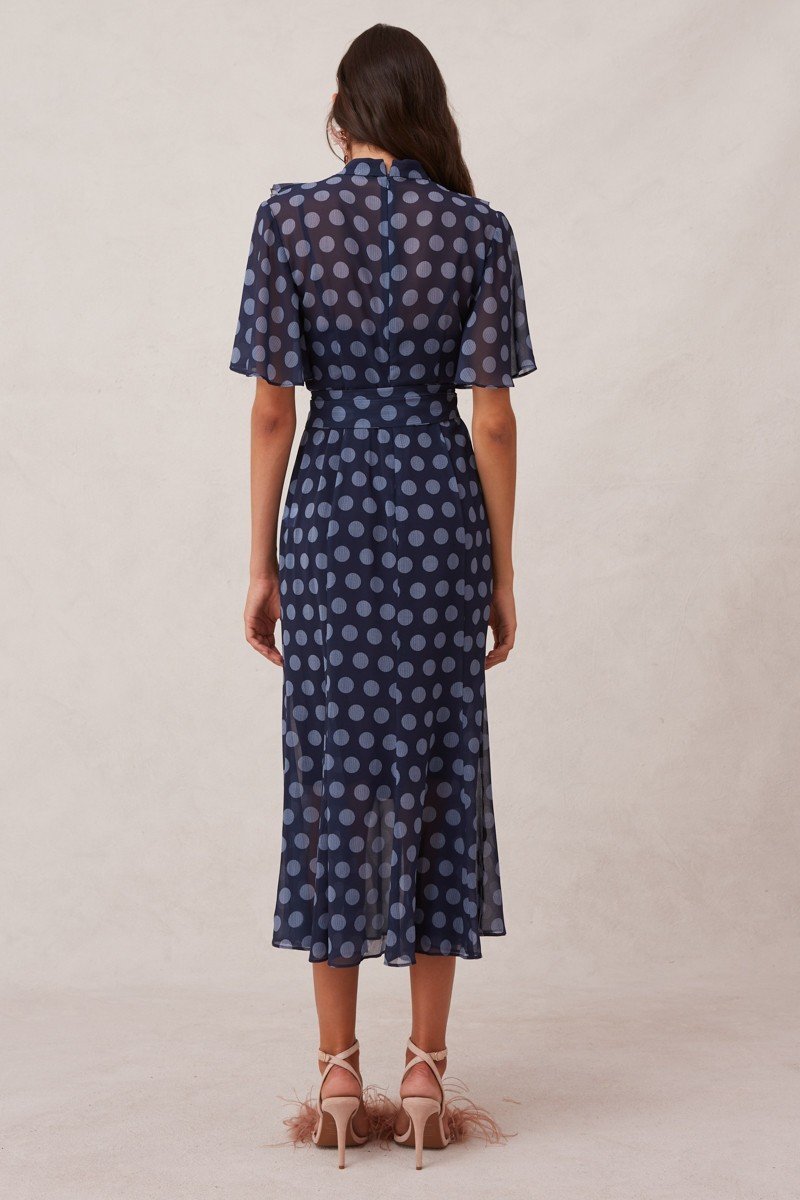chiffon midi dress colors Bohemian Laser-Cut Chiffon Maxi Dress