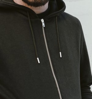norse projects vagn zip moletom com capuz
