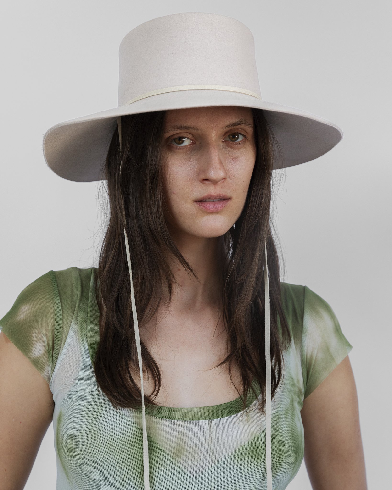 Clyde Gaucho Hat w. Wide Brim and 