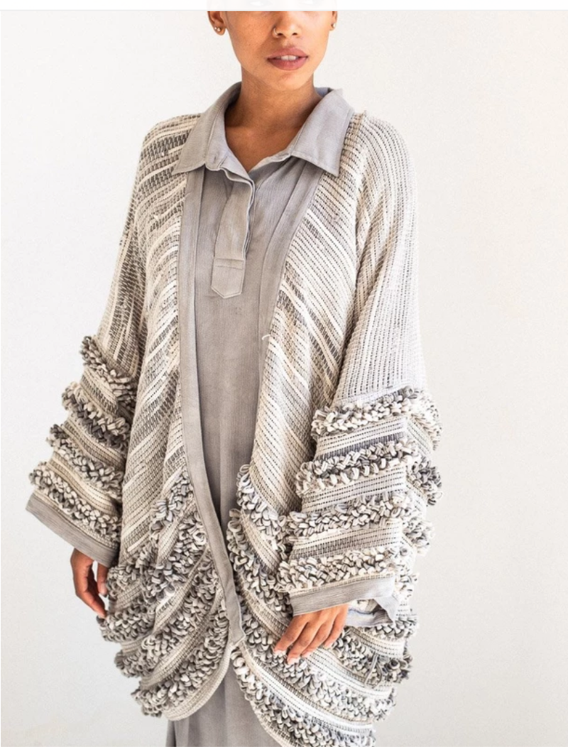 Tonle Design TONLE DESIGN Sorya Jacket - gray | Garmentory