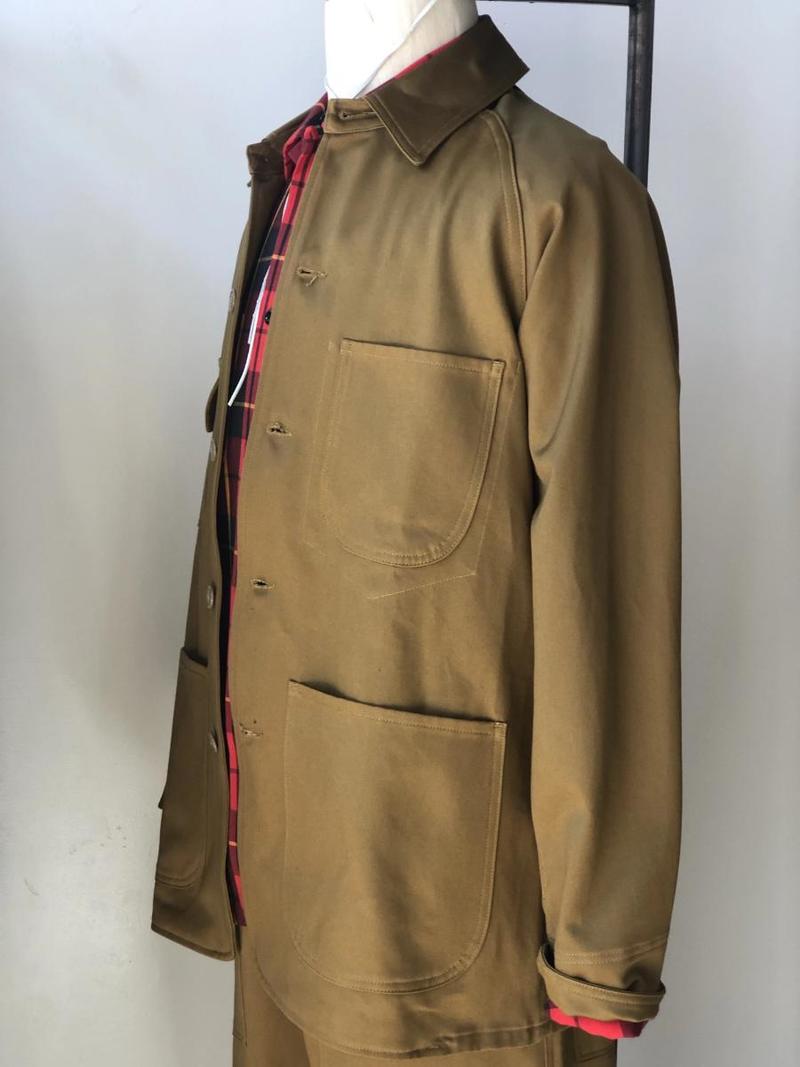 Monitaly Coverall Jacket Vancloth - Sateen Khaki