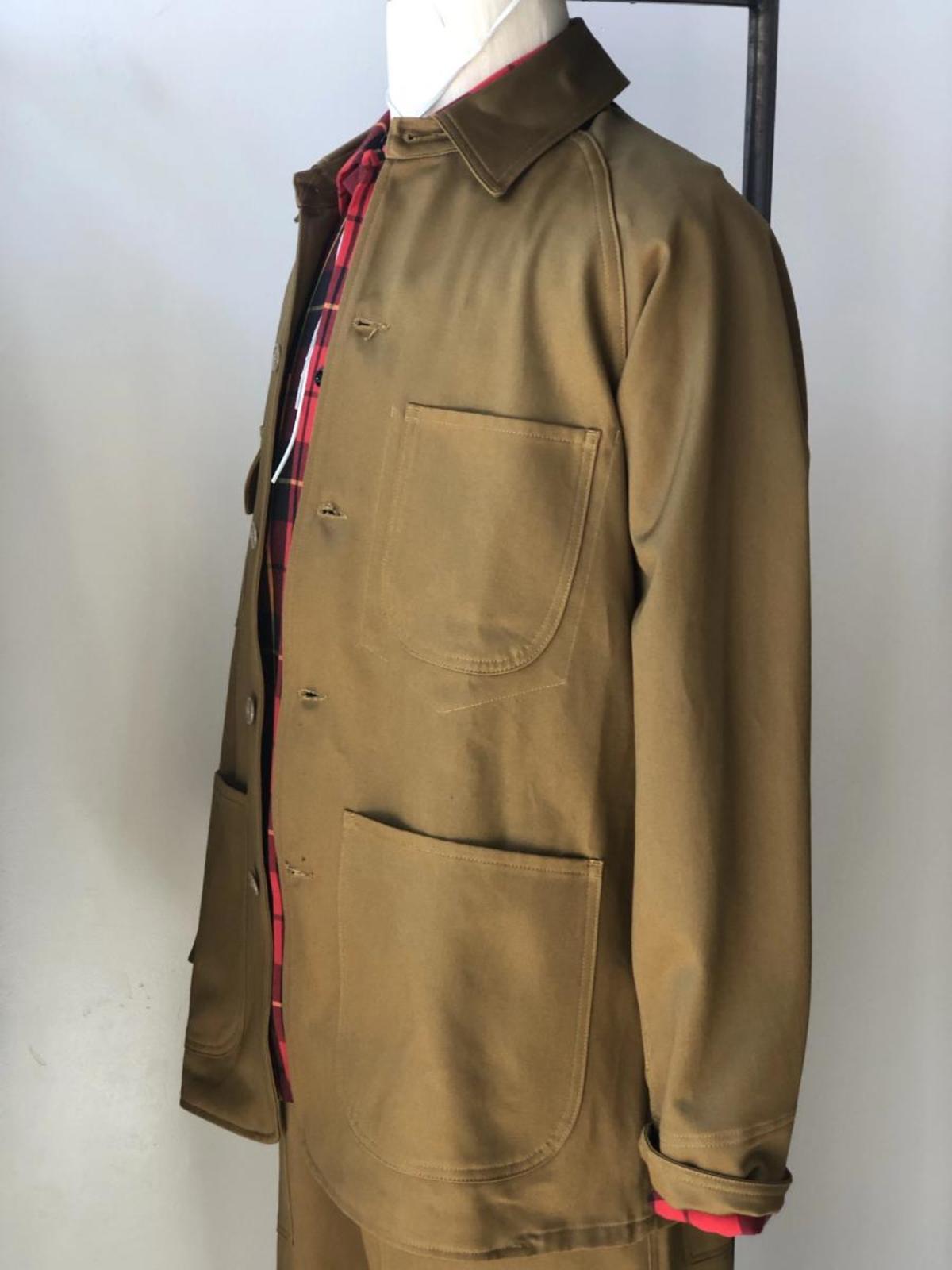 Monitaly Coverall Jacket Vancloth - Sateen Khaki - Image 4 of 5
