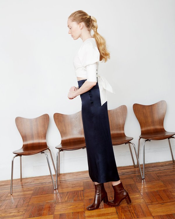INGA-LENA The Enok Skirt - Midnight Blue INGA-LENA The Enok Skirt - Midnight Blue